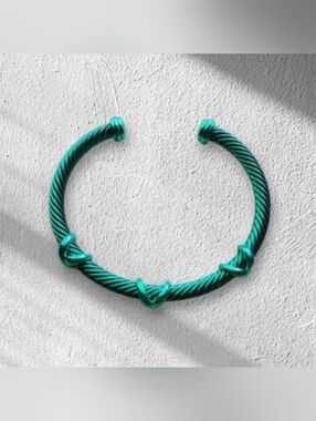 Stylish Twisted "Cable" Bracelet